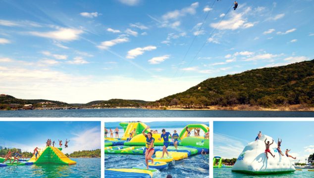 A Floating Adventure Water Park Opens On Lake Travis