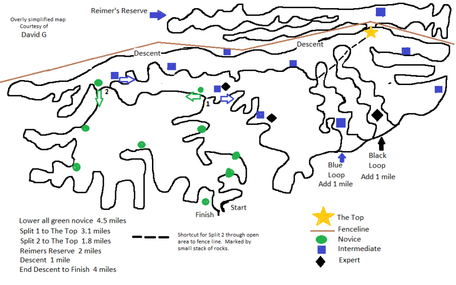 ReimersRanch Mountain Bike Map