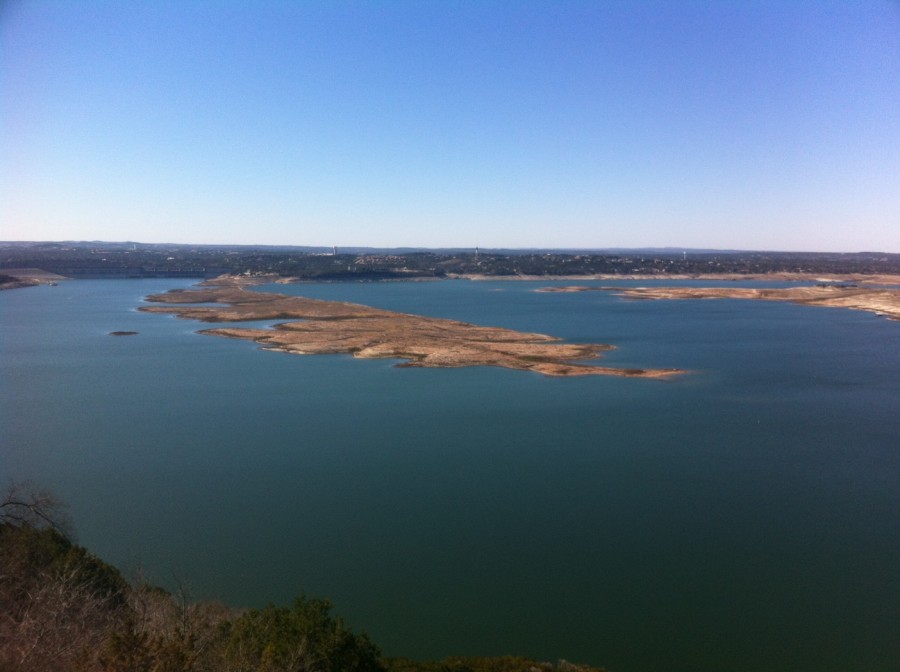 Views of Lake Travis and Mansfield Dam