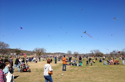 Zilker Kite Festival Austin Texas