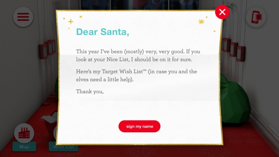Target App Wish List