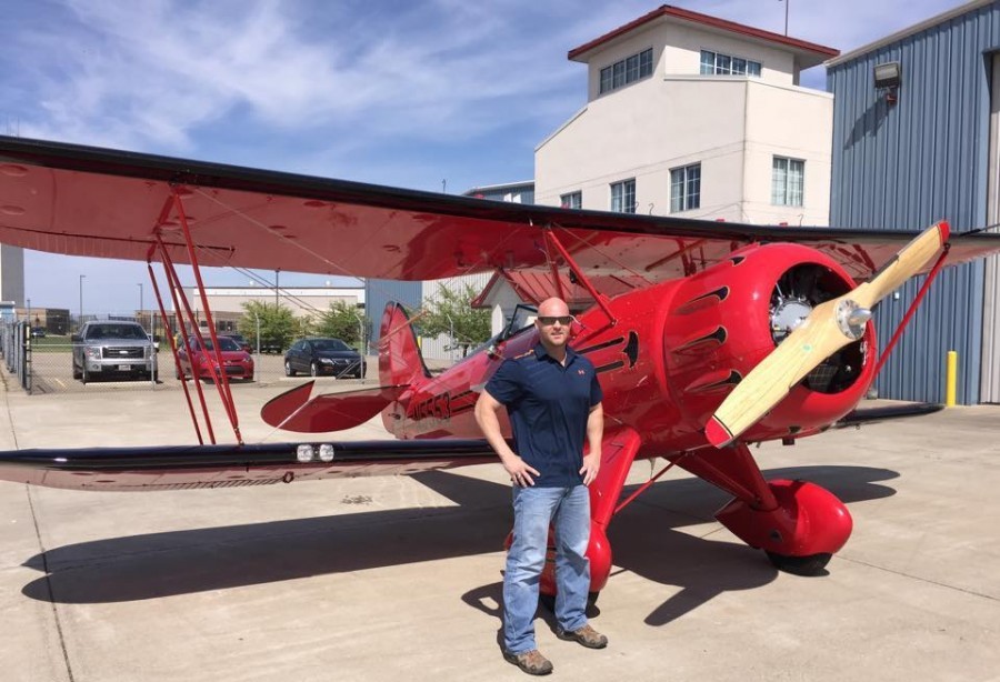 Austin Biplane Robert Whiteside