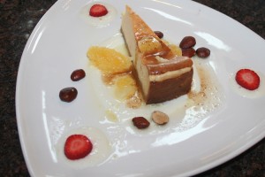 The Bistro at Flat Creek Estate does cheesecake