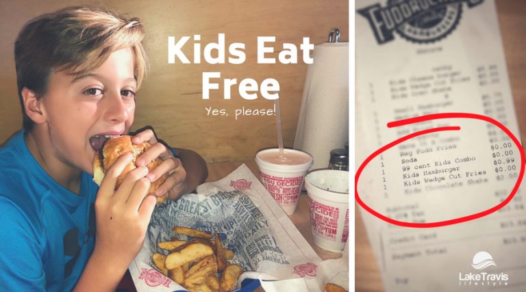 Where Kids Eat Free, Meals & Deals in Lake Travis