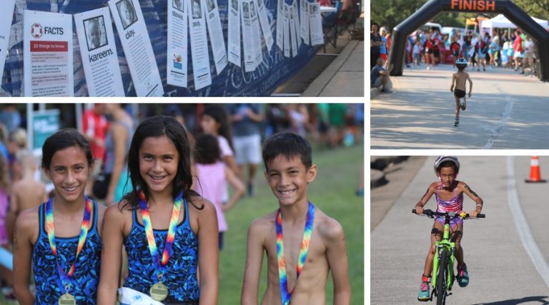 Lake Travis Junior Reporter Beams “Booyah!” for Colin’s Hope Kids Triathlon
