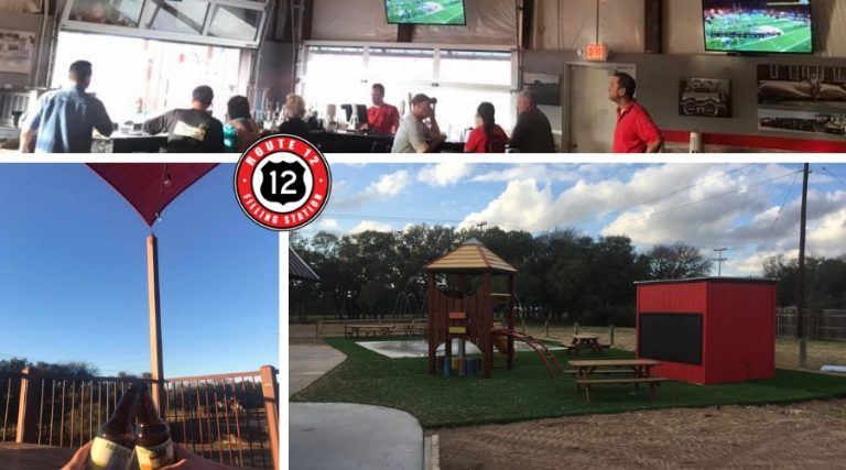 Food and Brew at Route 12 Filling Station in Dripping Springs